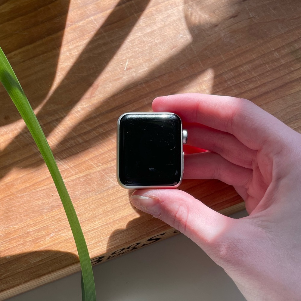 Silver Apple Watch
